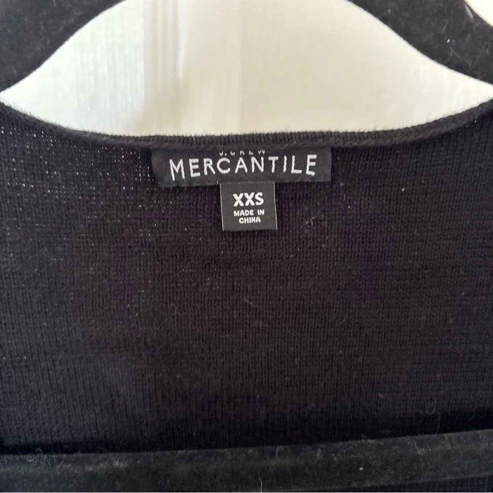 J. Crew Black Collarless Sweater Blazer Size Extra Extra Small